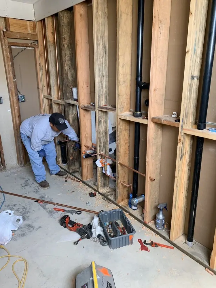 Commercial rough-in plumbing for Gas Line Repair in Plum Grove Village